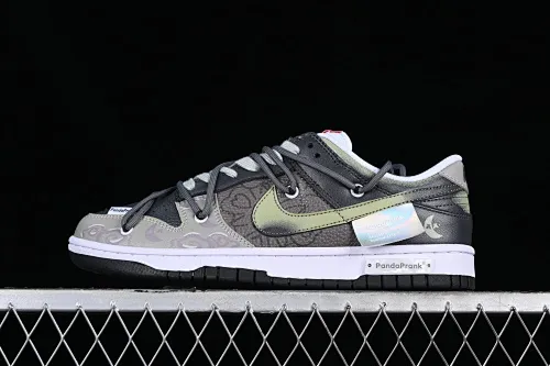 All Categories Nk SB Dunk Series Nk SB Dunk Low Low-top sneakers Nk Dunk Low Panda Prank-Moon Deconstruction Workwear style SB strap low-top casual sneakers FB3354-001